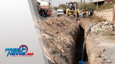 Արմավիրի Մյասնիկյան համայնքում ևս Վեոլիան նորացնում է ջրամատակարարման ցանցը