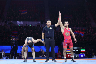 Ըմբշամարտի զինվորականների ԱԱ․ Գասպար Տերտերյանը՝ աշխարհի չեմպիոն