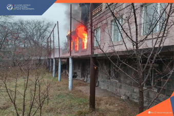 Կոթի գյուղում 2 տուն է այրվել