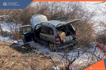 Սպիտակ-Գյումրի ավտոճանապարհին մեքենան ընկել է ձորը․ կան տուժածներ