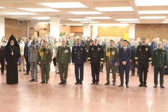 ՀՀ զինված ուժերի կազմավորման 33-րդ տարեդարձին նվիրված հանդիսավոր ընդունելություն՝ Թեհրանում