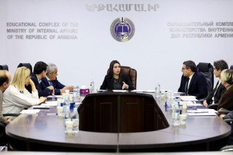 Արփինե Սարգսյանը ներկա է եղել ՆԳՆ նորաստեղծ կրթահամալիրի անձնակազմի համալրման հարցազրույցներին