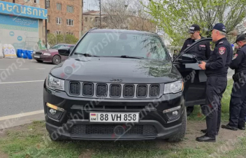 «Ջիպ»-ով անցել է կանաչ գազոնի վրայով, փորձել է հանդիպակաց երթևեկել. վարորդը մեքենա վարելու իրավունք չի ունեցել