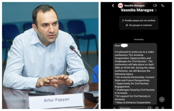 Զգուշացում. ԵՄ դեսպանի անունից հայաստանյան քաղհասարակության շուրջ 50 ներկայացուցիչներ թիրախավորված ֆիշինգային հարձակման են ենթարկվել Signal-ում