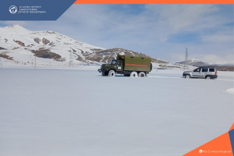 Ապրիլի 14-15-ը փրկարարներն արգելափակումից դուրս են բերել 42 տրանսպորտային միջոց