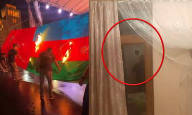 Դաշնակների վառած դրոշին ի պատասխան Ադրբեջանը կրակել է Խոզնավարի ուղղությամբ