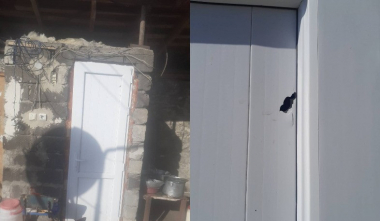 Ադրբեջանի ԶՈՒ-ն կրակ է բացել Խոզնավարի ուղղությամբ, վնասվել է բնակելի տան սանհանգույցը, խոցվել է մանր եղջերավոր կենդանի