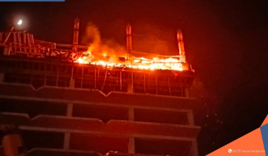 Հրդեհ Առնո Բաբաջանյան փողոցի նորակառույց չբնակեցված շենքերից մեկում․ հայտարարվել է բարդության «1 ԲԻՍ» աստիճան