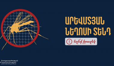  Հայաստանում արձանագրվել է Արևմտյան Նեղոսի տենդ հիվանդության լաբորատոր հաստատված 1 դեպք