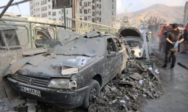 Թեհրանն այժմ գտնվում է թեժ զանգվածային ռմբակոծության տակ