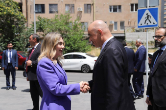 Սրբուհի Գալյանն ընդունել է Եվրոպայի խորհրդի գլխավոր քարտուղար Ալեն Բերսեին