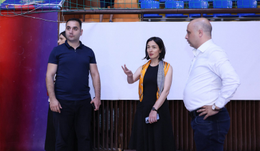 ԿԳՄՍ նախարարն այցելել է «Միկա» մարզահամալիր․ մեկնարկում է «Դպրոցականների բասկետբոլի լիգա» մարզական խաղերի եզրափակիչ փուլը