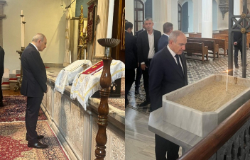 Մոմ վառեցի Ստամբուլի Ս. Աստվածածին աթոռանիստ մայր եկեղեցում. Նիկոլ Փաշինյան