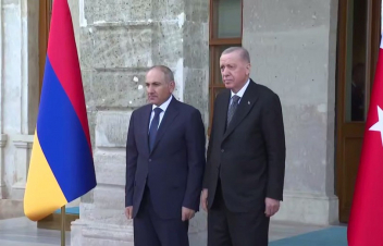 Հանդիպել են Նիկոլ Փաշինյանն ու Ռեջեփ Թայիփ Էրդողանը