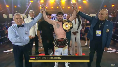Հովհաննես Բաչկովը Ստամբուլում նոկաուտով հաղթանակից հետո նվաճել է IBA Pro վարկածով չեմպիոնական գոտին