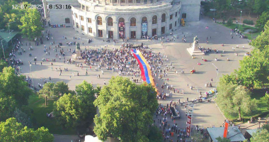 Ընդդիմության  հարահավաքը՝ Ազատության հրապարակում