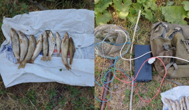 Քաղաքացին Մարմարիկ գետից էլեկտրական հոսանքահարման միջոցով կարմրախայտ է որսացել