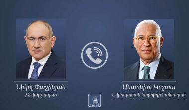 Վարչապետը Եվրոպական խորհրդի նախագահին ներկայացրել է Վաշինգտոնում տեղի ունեցած բանակցությունների արդյունքները