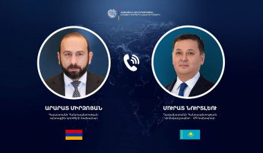 Հայաստանի և Ղազախստանի ԱԳ նախարարներն անդրադարձել են ապաշրջափակման միջոցով ընձեռնվելիք հնարավորություններին