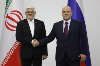 Միշուստինը Ղրղզստանում հանդիպել է Իրանի առաջին փոխնախագահի հետ