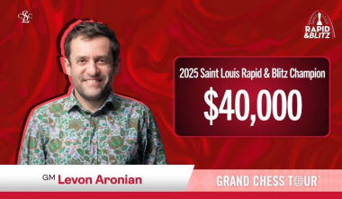 Լևոն Արոնյանը՝ Սենթ Լուիսում կայացած արագ և կայծակնային շախմատի մրցաշարի հաղթող