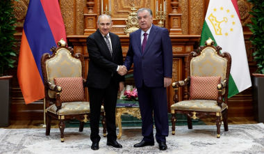 Նիկոլ Փաշինյանը Դուշանբեում առանձնազրույց է ունեցել Տաջիկստանի Հանրապետության նախագահ Էմոմալի Ռահմոնի հետ