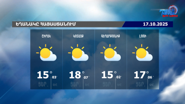 Ինչպիսի եղանակ է սպասվում առաջիկա օրերին