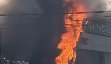 Կոմիտասի պողոտայում հրդեհը մարելու համար դեպքի վայր է մեկնել 14 մարտական հաշվարկ