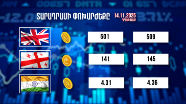 Փոխարժեքներ և տնտեսական լուրեր 14.11.2025