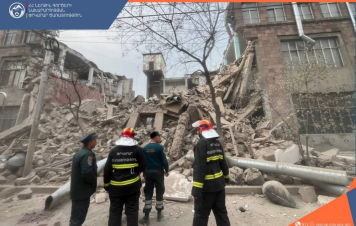 Փլուզվել է Երևան քաղաքի Շիրակի փողոցում գտնվող չգործող դաշնամուրի գործարանի արտաքին պատը