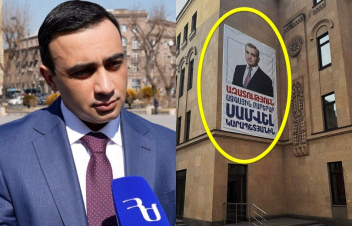 Կտրիճի կողմից նախընտրական շտաբի վերածված հերթական եկեղեցին է՝ Տաշիր Սամոյի նկարը պատին փակցրած. Չախոյան