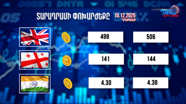 Տարադրամի փոխարժեքը. 10․12.2025