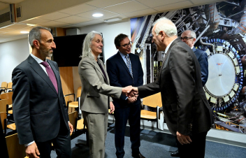 Վահագն Խաչատուրյանն այցելել է Միջուկային հետազոտությունների եվրոպական կենտրոն