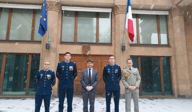 Ֆրանսիայի դեսպանն ընդունել է Հայաստանում ուսումնառող Ֆրանսիայի ռազմական ակադեմիայի ուսանողներին