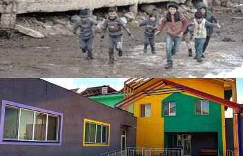 Մեր նորակառույց դղյակը Ջրվեժում. այնտեղ երբևէ մանկապարտեզ չէր եղել. Չախոյան