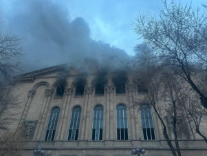 3 անձ հայտնաբերվել և ներկայացվել է նախաքննական մարմին․ նրանք կասկածվում են «Կանազ» մշակույթի տան ներսում գույք այրելու մեջ