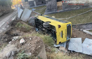 Երևանում ավտոբուսի կողաշրջվելու դեպքի առթիվ նախաձեռնվել է քրեական վարույթ