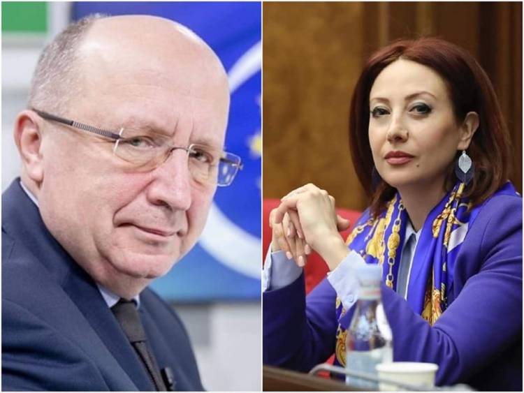 Գայանե Աբրահամյանն ու Եվրանեսթ ԽՎ համանախագահ Անդրիուս Կուբիլիուսը համատեղ հայտարարություն են տարածել