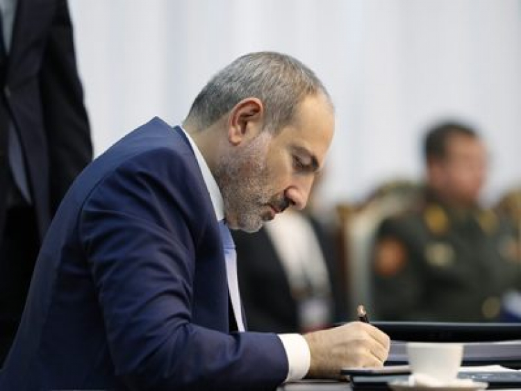 Նիկոլ Փաշինյանը նոր որոշում է ստորագրել