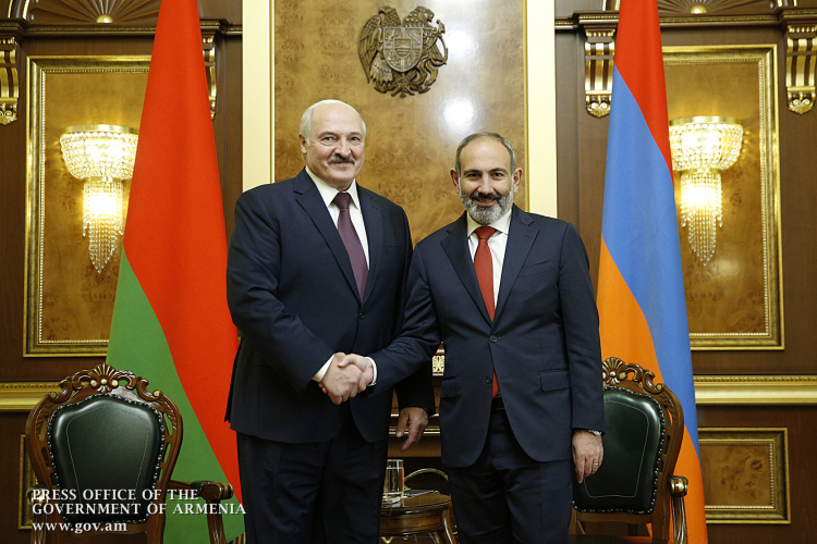 Հանդիպում՝ Բելառուսի նախագահ Ալեքսանդր Լուկաշենկոյի հետ