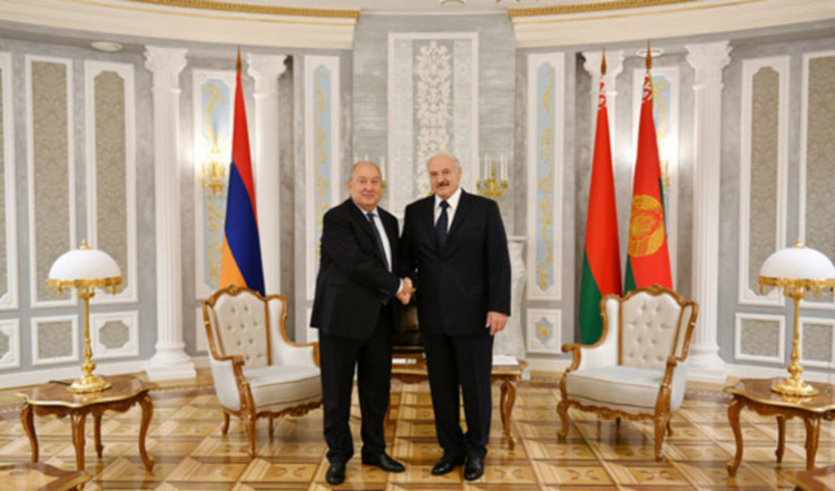 Արմեն Սարգսյանը շնորհավորել է Ալեքսանդր Լուկաշենկոյին