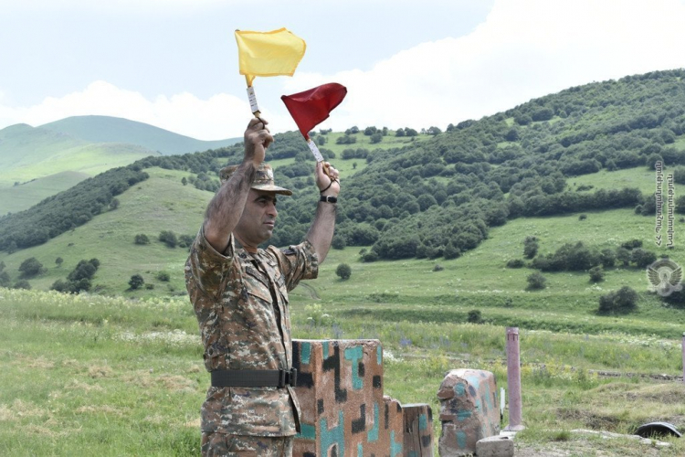 3-րդ զորամիավորումում կրակային պատրաստության պարապմունք է անցկացվել