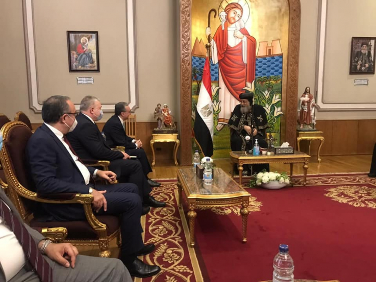 ԱԳ նախարարը հանդիպել է Ալեքսանդրիայի պապ Թավադրոս Բ-ի հետ