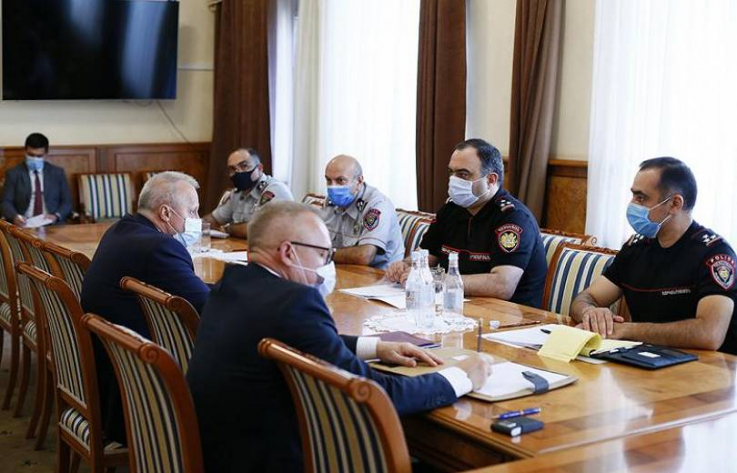 ՀՀ ոստիկանության պետ Վահե Ղազարյանն ընդունել է Հայաստանում ՌԴ արտակարգ և լիազոր դեսպանին