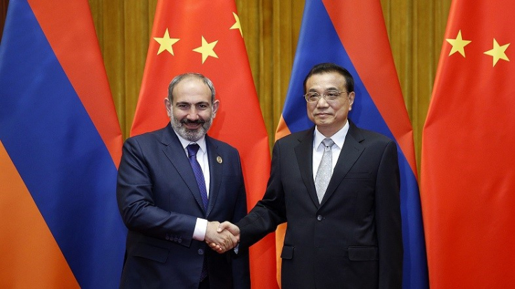Չինաստանի Ժողովրդական Հանրապետության պետական խորհրդի նախագահի շնորհավորական ուղերձը` Նիկոլ Փաշինյանին
