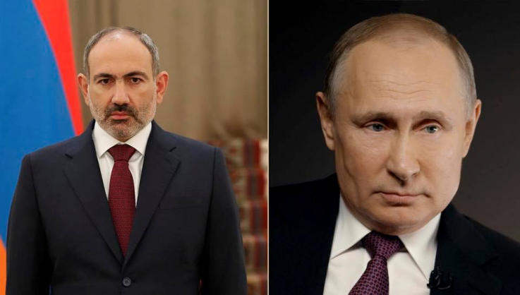 Կայացել է Նիկոլ Փաշինյանի և Վլադիմիր Պուտինի հեռախոսազրույցը