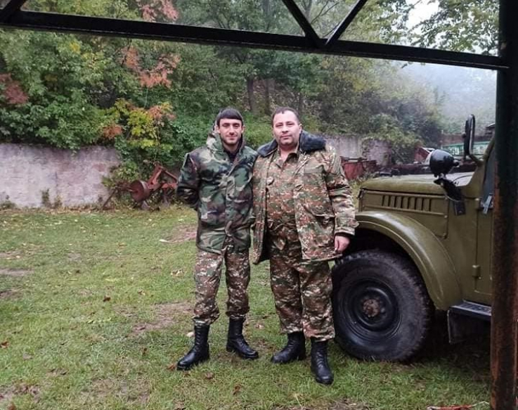 Ընկերս` Վահագն էլ գնաց որպես կամավոր
