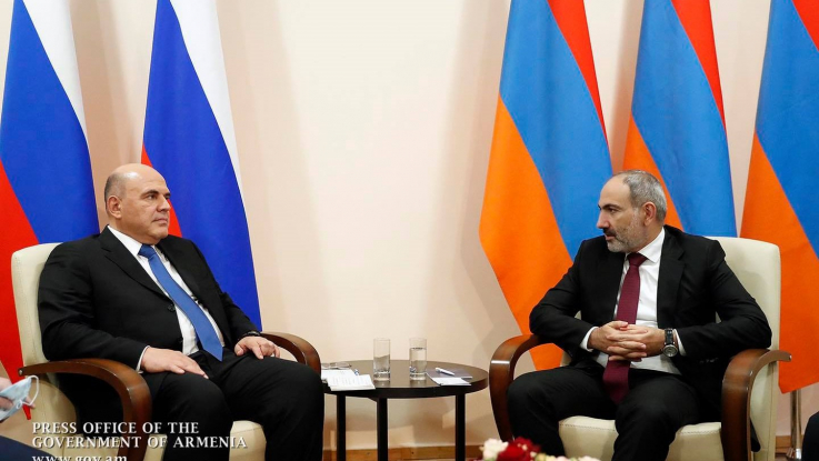 Վարչապետ Նիկոլ Փաշինյանը հանդիպել է ՌԴ վարչապետ Միխայիլ Միշուստինի հետ