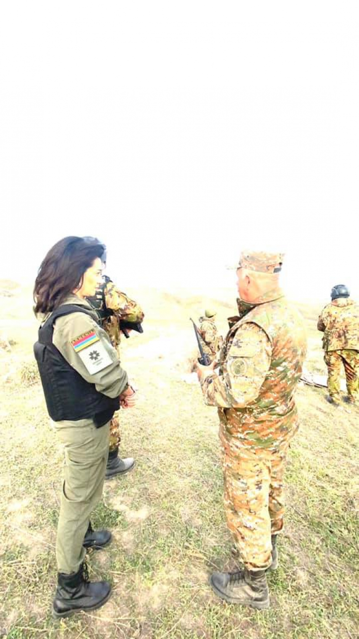 Վաղվանից 13 հոգանոց կանանց ջոկատը՝ այդ թվում ես ինքս, կսկսենք զինվորական պարապմունքներ. Մի քանի օրից կմեկնենք մեր հայրենիքի սահմանները պաշտպանելու. Աննա Հակոբյան
