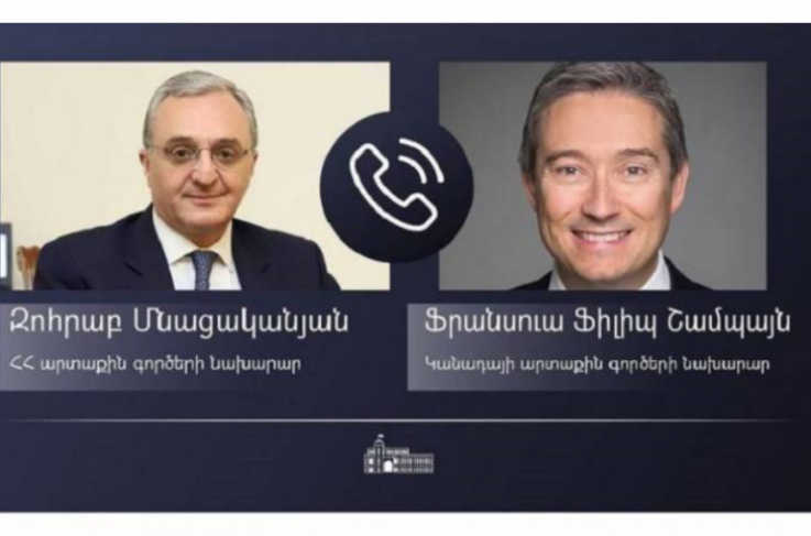 Կանադայի ԱԳ նախարարը Մնացականյանի հետ զրույցում կարևորել է վերիֆիկացիոն մեխանիզմների ներդրումը